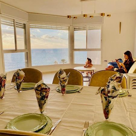 Nitsa Sea View Luxurious Apartment Netanya Bagian luar foto