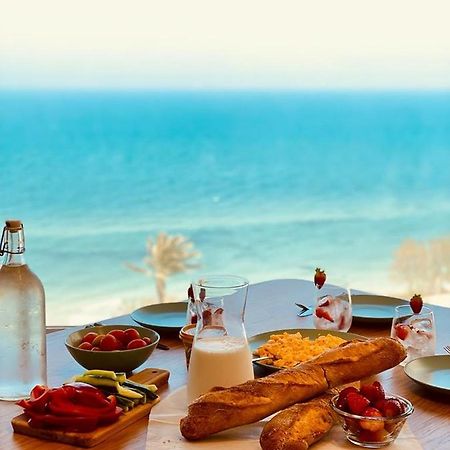 Nitsa Sea View Luxurious Apartment Netanya Bagian luar foto