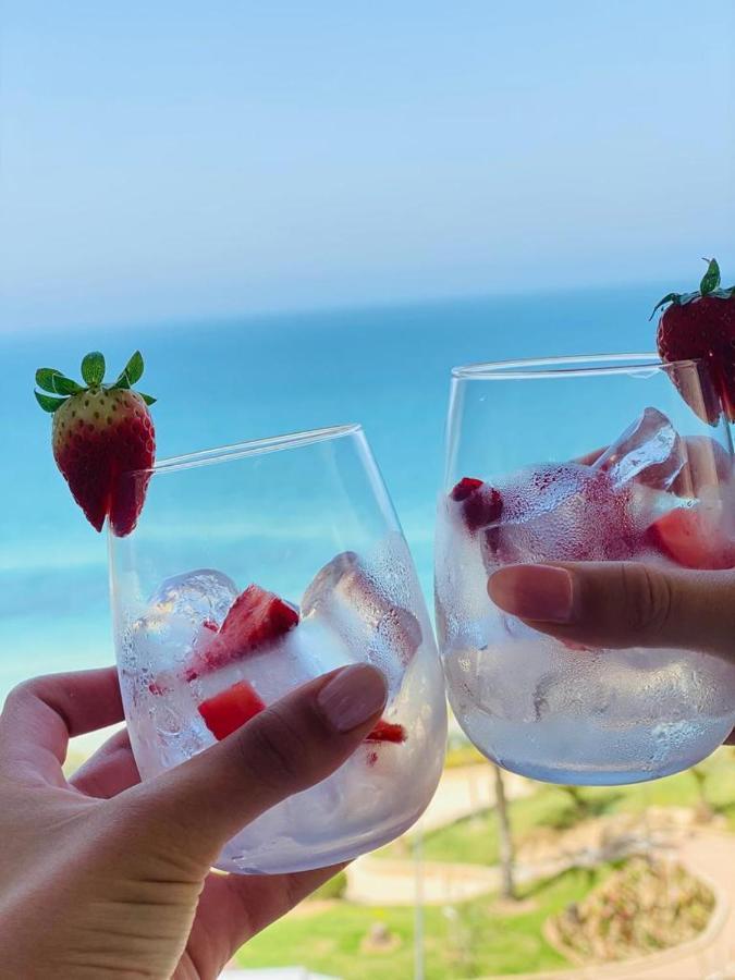 Nitsa Sea View Luxurious Apartment Netanya Bagian luar foto
